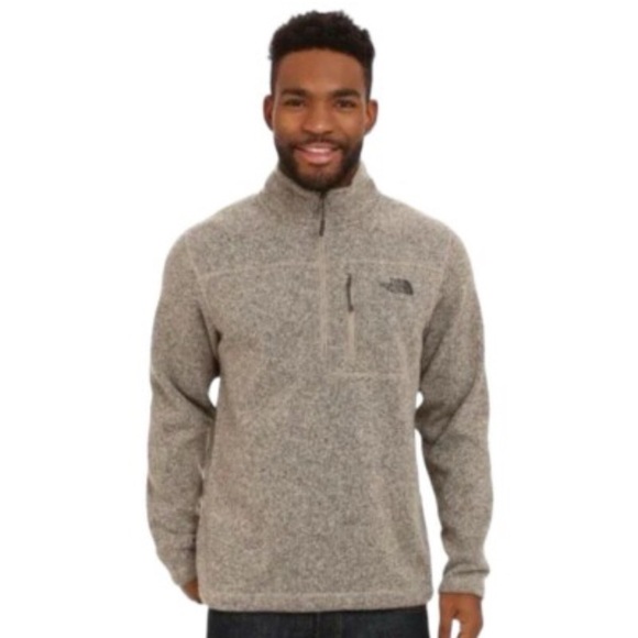 The North Face Other - The North Face Light Gray Sherpa Fleece Jacket